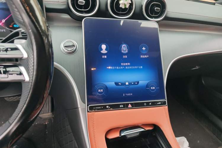 Used Mercedes-Benz C-Class 2022 Restyled C 200 L Sport Edition Audio And AC Panel