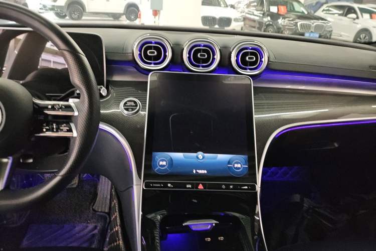 Used Mercedes-Benz C-Class 2022 Restyled C 260 L Sport Edition Audio And AC Panel