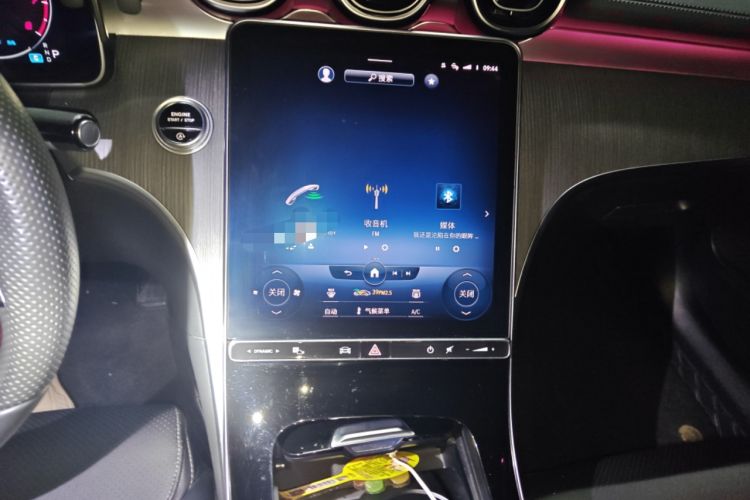 Used Mercedes-Benz C-Class 2022 C 200 L Sport Edition Audio And AC Panel