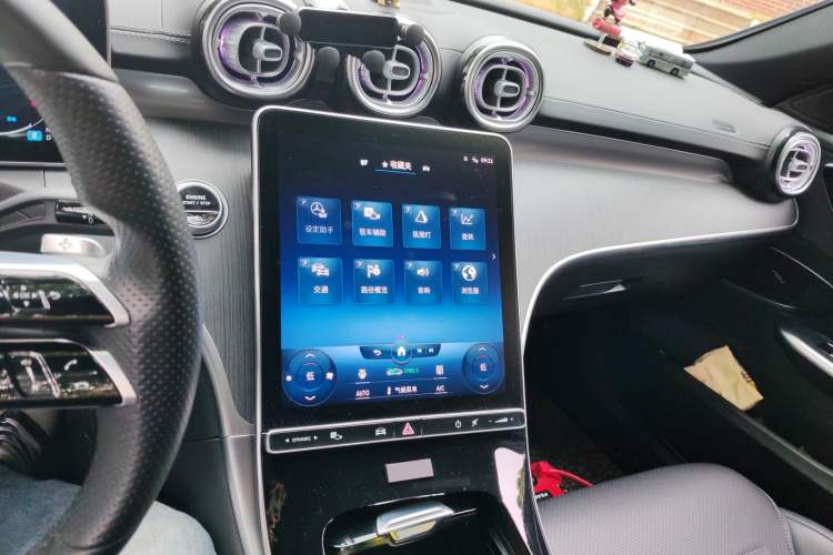 Used Mercedes-Benz C-Class 2022 C 200 L Sport Edition Audio And AC Panel