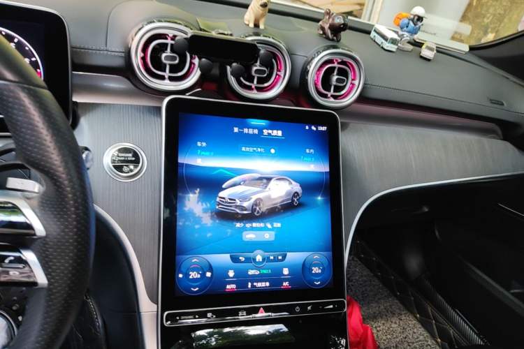 Used Mercedes-Benz C-Class 2022 C 200 L Sport Edition Audio And AC Panel