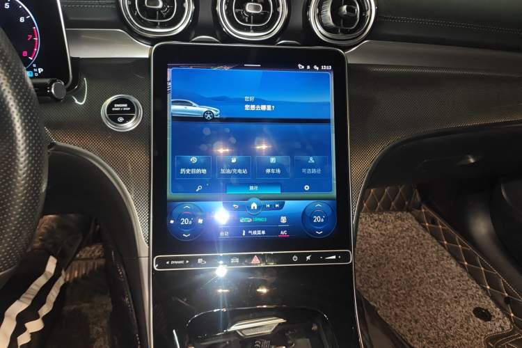 Used Mercedes-Benz C-Class 2022 Facelift C 260 L Audio And AC Panel