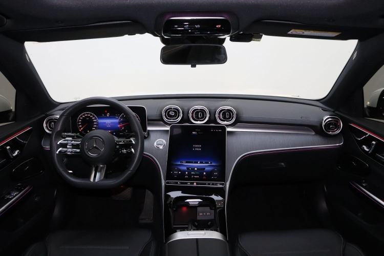 Used Mercedes-Benz C-Class 2022 Restyled C 260 L Sport Edition Audio And AC Panel