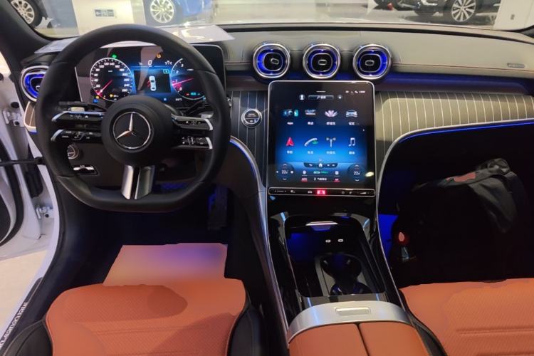 Used Mercedes-Benz C-Class 2022 Revised C 260 L Starry Night Sport Edition Center Console
