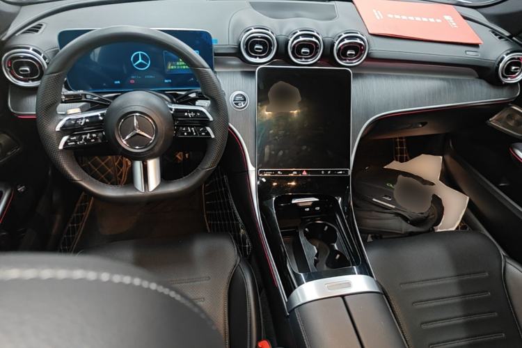 Used Mercedes-Benz C-Class 2022 Revised C 260 L Starry Night Sport Edition Center Console