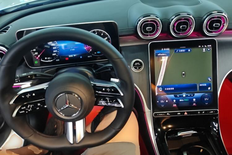 Used Mercedes-Benz C-Class 2022 Revised C 260 L Starry Night Sport Edition Center Console