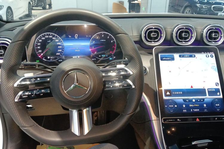 Used Mercedes-Benz C-Class 2022 Revised C 260 L Starry Night Sport Edition Center Console