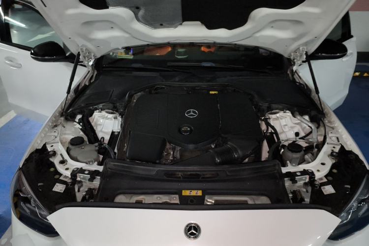 Used Mercedes-Benz C-Class 2022 C 260 L Obsidian Night Sport Edition Engine Bay