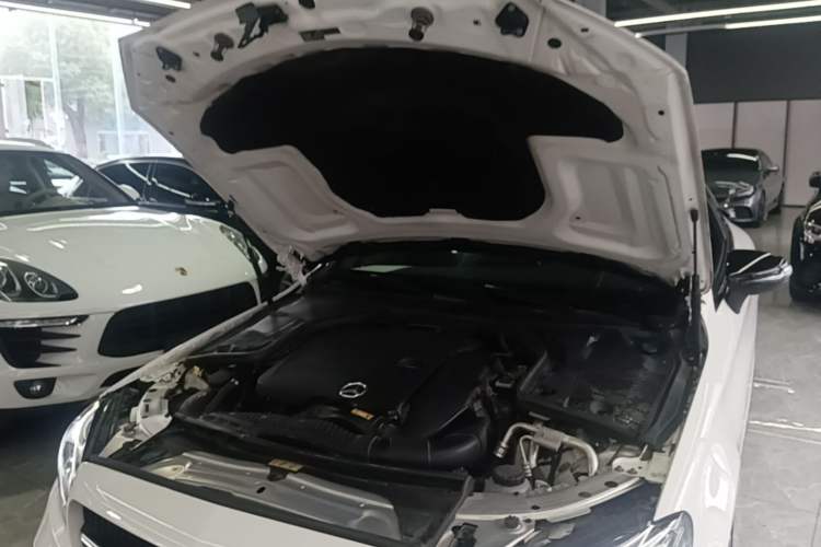 Used Mercedes-Benz C-Class 2022 Refreshed C 260 Coupe Engine Bay
