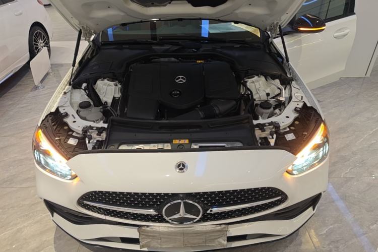 Used Mercedes-Benz C-Class 2022 Revised C 260 L Starry Night Sport Edition Engine Bay