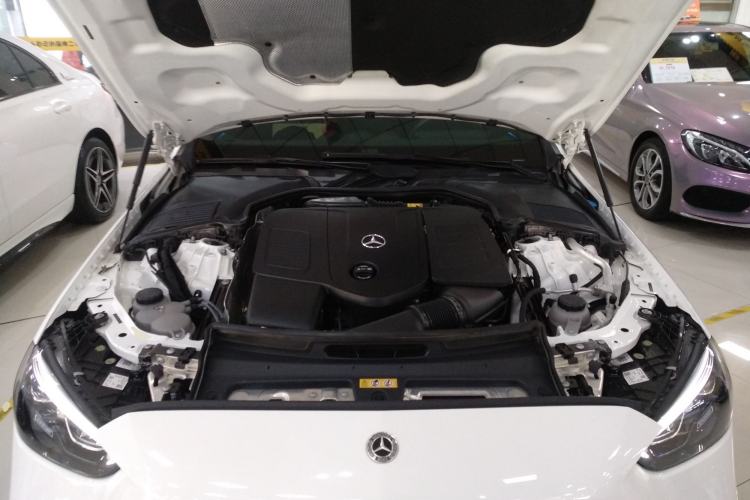 Used Mercedes-Benz C-Class 2022 Restyled C 200 L Sport Edition Engine Bay