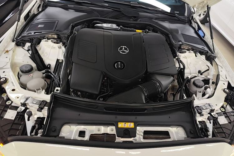 Used Mercedes-Benz C-Class 2022 C 260 L Obsidian Night Sport Edition Engine Bay
