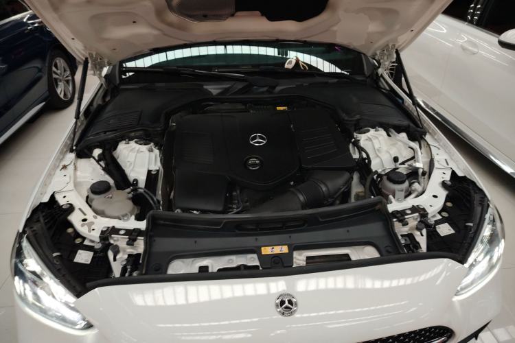 Used Mercedes-Benz C-Class 2022 C 260 L Obsidian Night Sport Edition Engine Bay