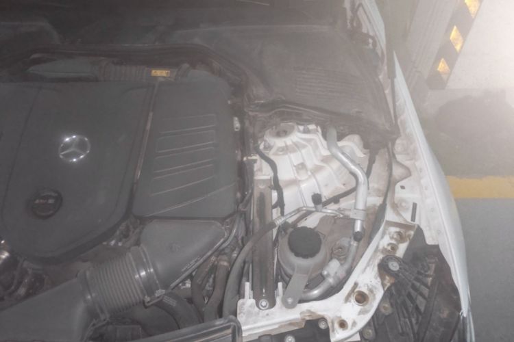 Used Mercedes-Benz C-Class 2022 C 260 L Obsidian Night Sport Edition Engine Bay Left