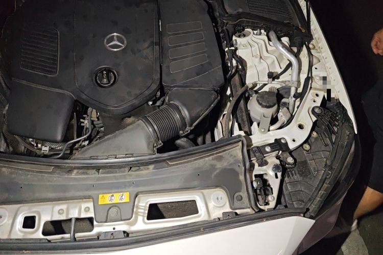 Used Mercedes-Benz C-Class 2022 C 200 L Sport Edition Engine Bay Left