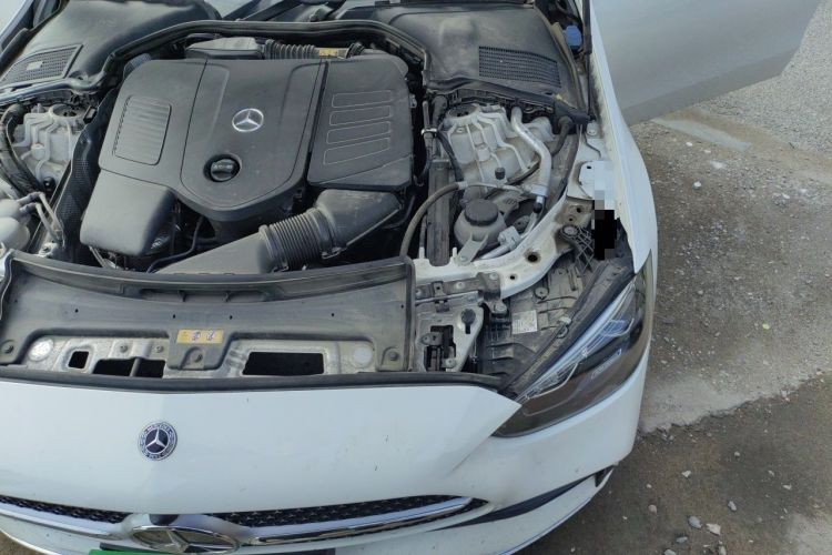 Used Mercedes-Benz C-Class 2022 C 200 L Sport Edition Engine Bay Left