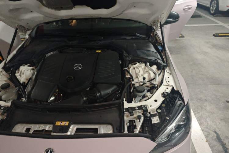 Used Mercedes-Benz C-Class 2022 C 260 L Sport Edition Engine Bay Left