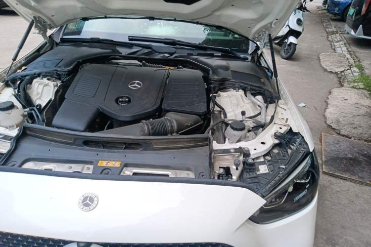 Used Mercedes-Benz C-Class 2022 C 260 L Sport Edition Engine Bay Left