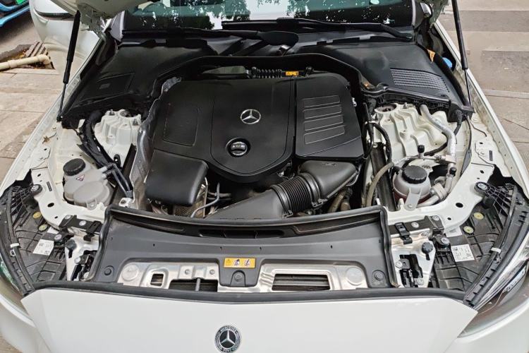 Used Mercedes-Benz C-Class 2022 Revised C 260 L Starry Night Sport Edition Engine Bay