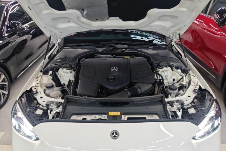 Used Mercedes-Benz C-Class 2022 Revised C 260 L Starry Night Sport Edition Engine Bay
