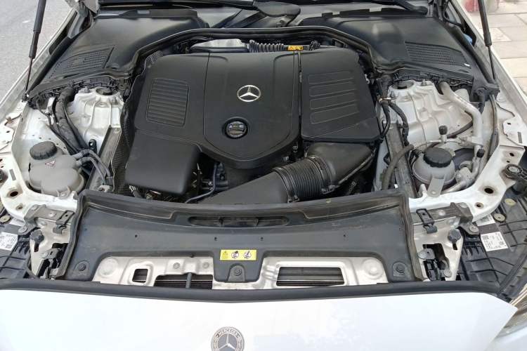 Used Mercedes-Benz C-Class 2022 C 260 L Obsidian Night Sport Edition Engine Bay