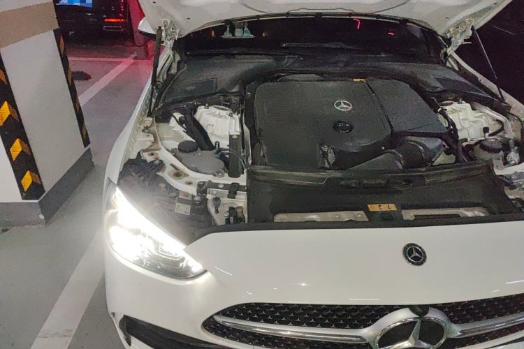 Used Mercedes-Benz C-Class 2022 C 200 L Sport Edition Engine Bay Right