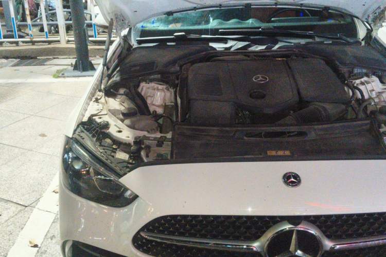 Used Mercedes-Benz C-Class 2022 C 200 L Sport Edition Engine Bay Right