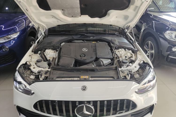 Used Mercedes-Benz C-Class 2022 C 200 L Sport Edition Engine Bay