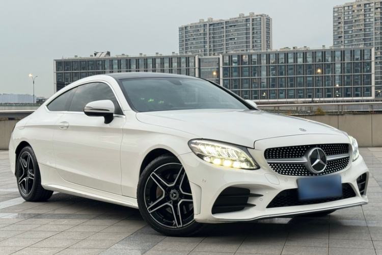 Used Mercedes-Benz C-Class 2022 C 260 Coupe Exterior 3