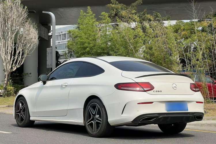 Used Mercedes-Benz C-Class 2022 Refreshed C 260 Coupe Exterior 3