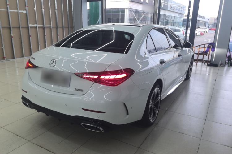 Used Mercedes-Benz C-Class 2022 C 260 L Obsidian Night Sport Edition Exterior 4
