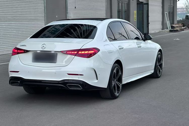 Used Mercedes-Benz C-Class 2022 C 260 L Obsidian Night Sport Edition Exterior 4