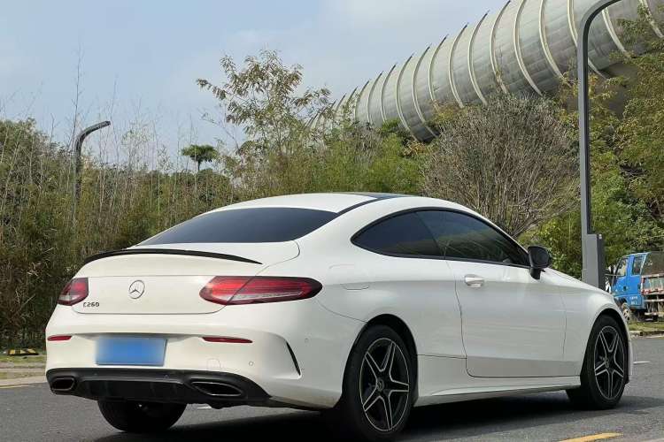 Used Mercedes-Benz C-Class 2022 Refreshed C 260 Coupe Exterior 4
