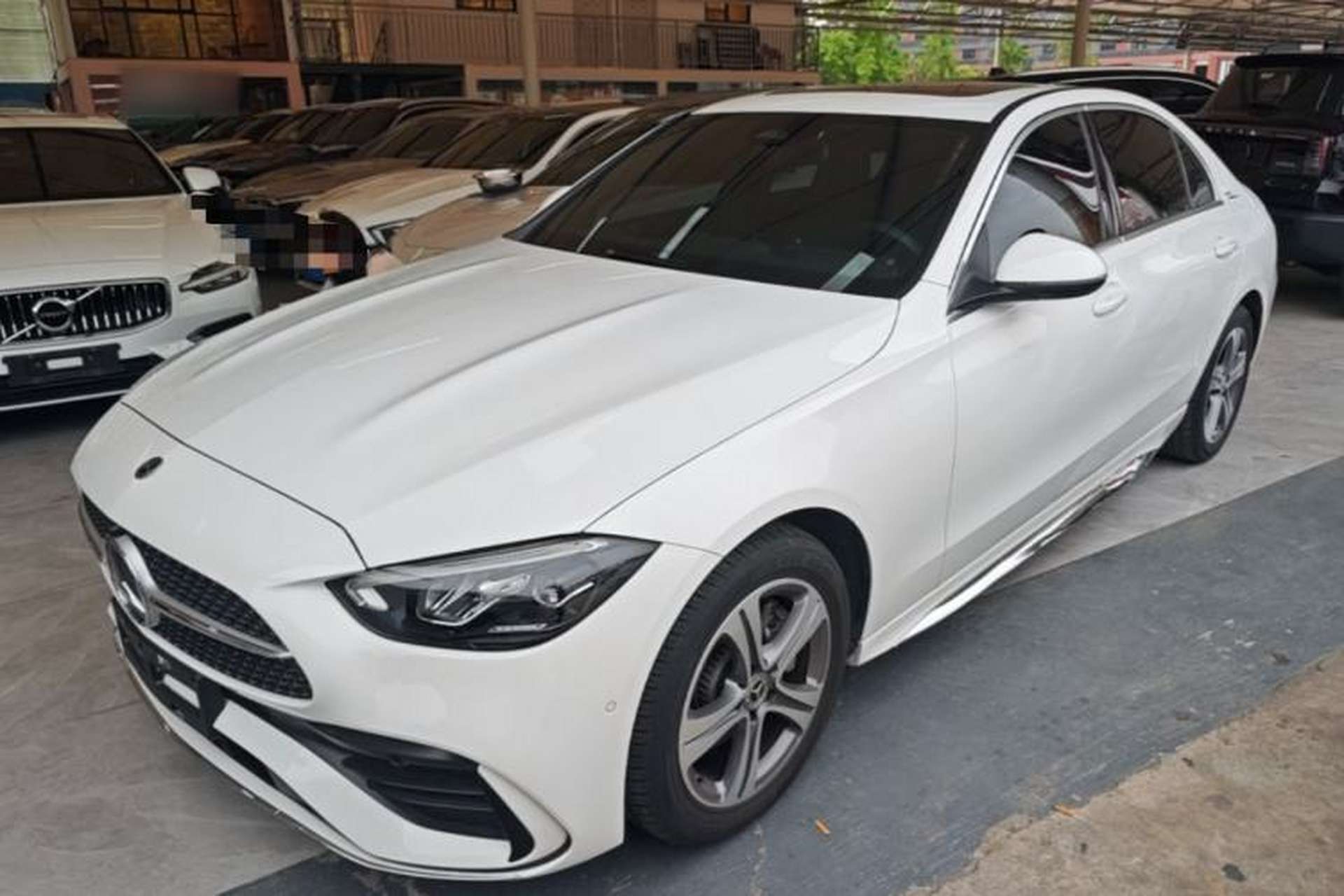 Used Mercedes-Benz C-Class 2022 Restyled C 200 L Sport Edition Front Left 45 Deg