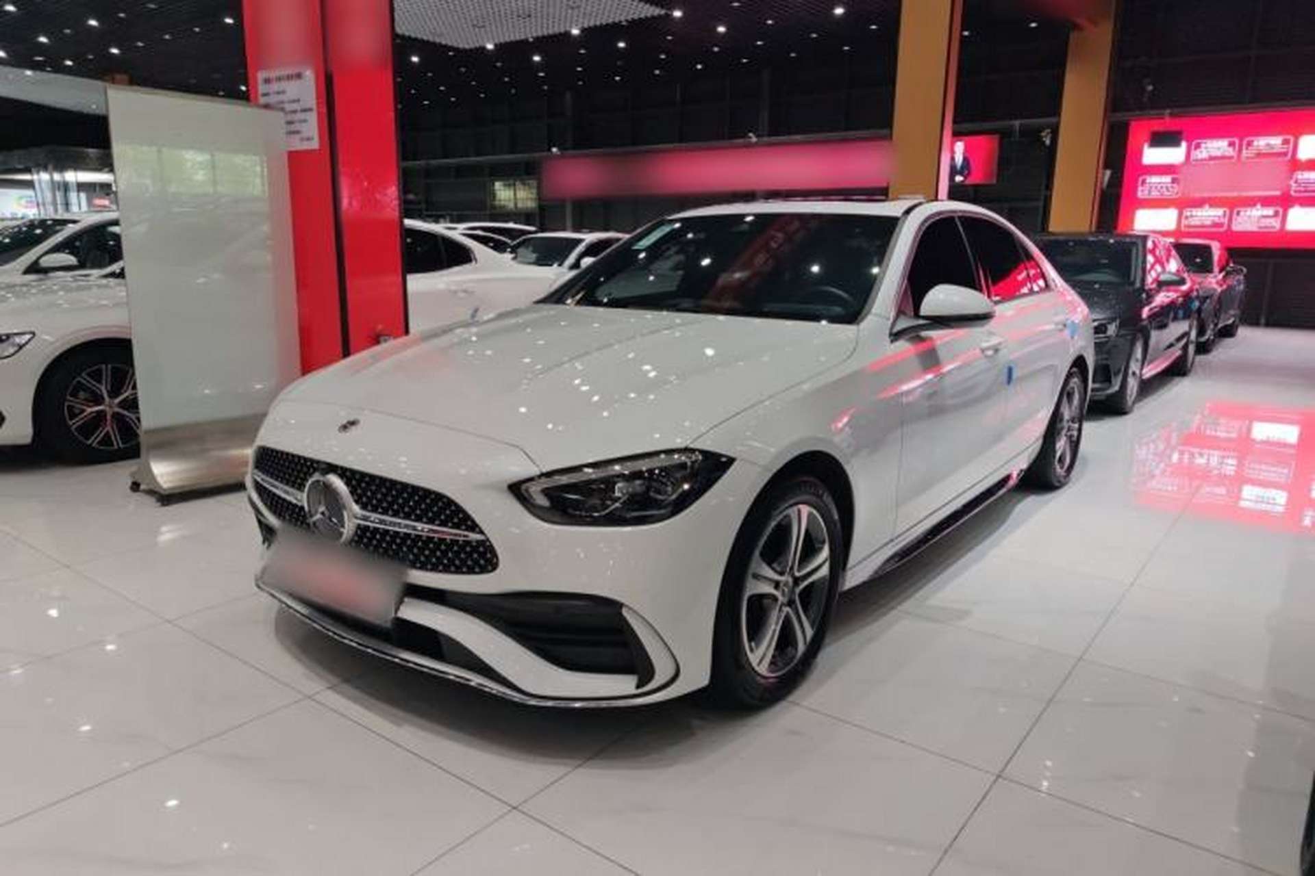 Used Mercedes-Benz C-Class 2022 Restyled C 200 L Sport Edition Front Left 45 Deg