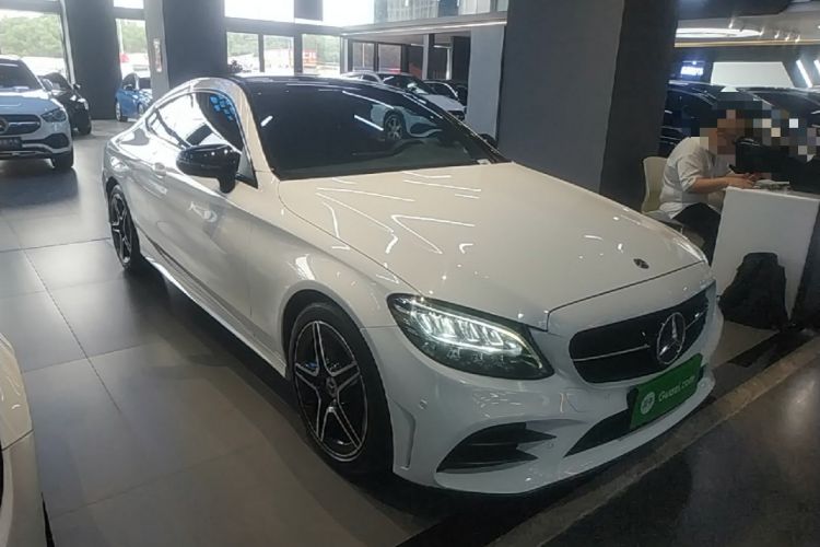 Used Mercedes-Benz C-Class 2022 Refreshed C 260 Coupe Front Right 45 Deg