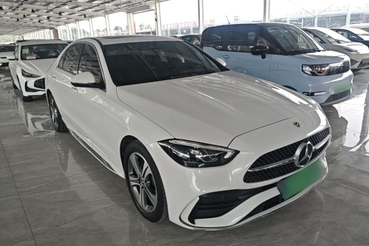 Used Mercedes-Benz C-Class 2022 Restyled C 200 L Sport Edition Front Right 45 Deg