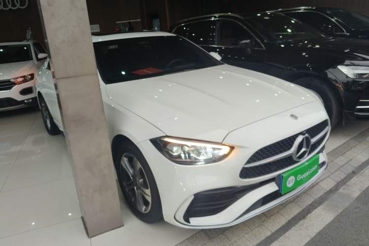 Used Mercedes-Benz C-Class 2022 Restyled C 200 L Sport Edition Front Right 45 Deg