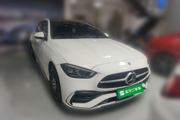 Used Mercedes-Benz C-Class 2022 C 260 L Sport Edition Front Right 45 Deg