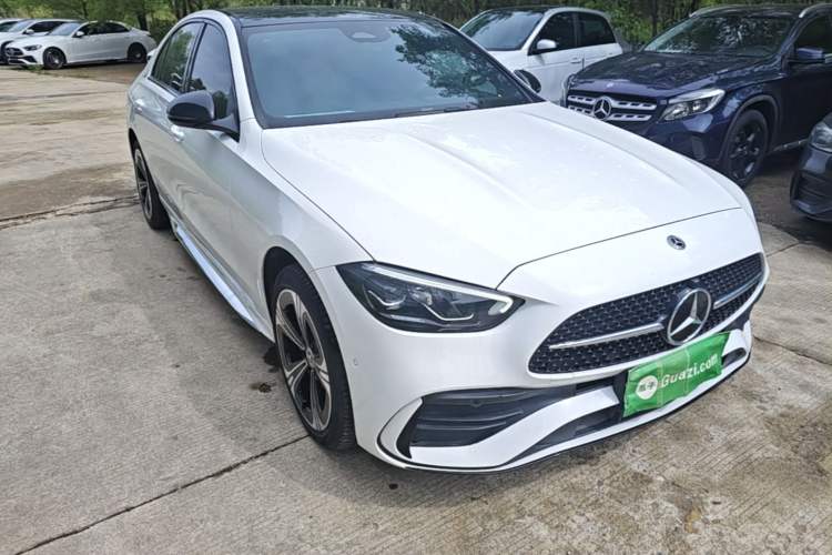 Used Mercedes-Benz C-Class 2022 Revised C 260 L Starry Night Sport Edition Front Right 45 Deg