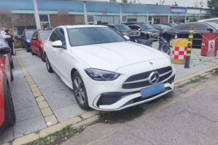 Used Mercedes-Benz C-Class 2022 C 200 L Sport Edition Front Right 45 Deg