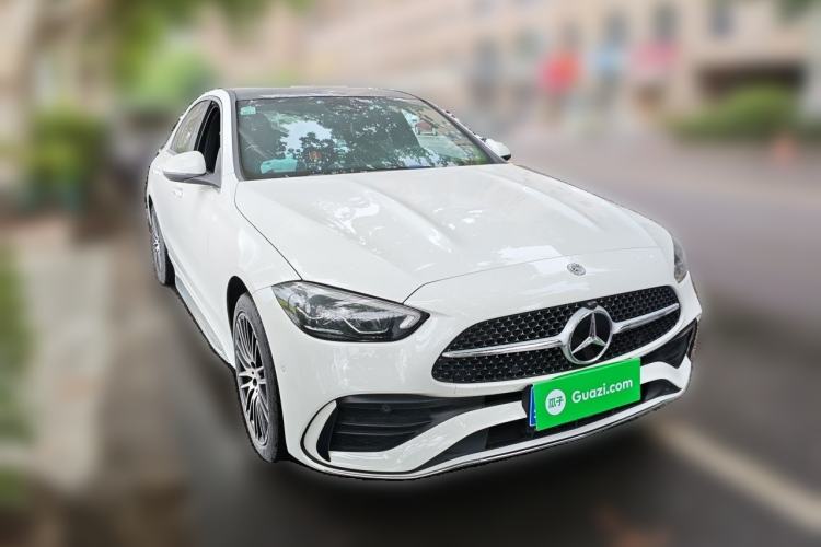 Used Mercedes-Benz C-Class 2022 C 260 L Sport Edition Front Right 45 Deg