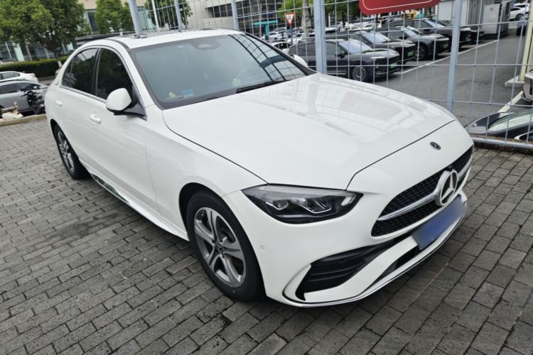 Used Mercedes-Benz C-Class 2022 Restyled C 200 L Sport Edition Front Right 45 Deg