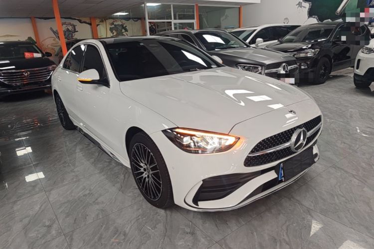 Used Mercedes-Benz C-Class 2022 C 260 L Sport Edition Front Right 45 Deg