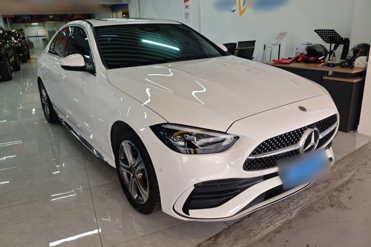 Used Mercedes-Benz C-Class 2022 C 200 L Sport Edition Front Right 45 Deg