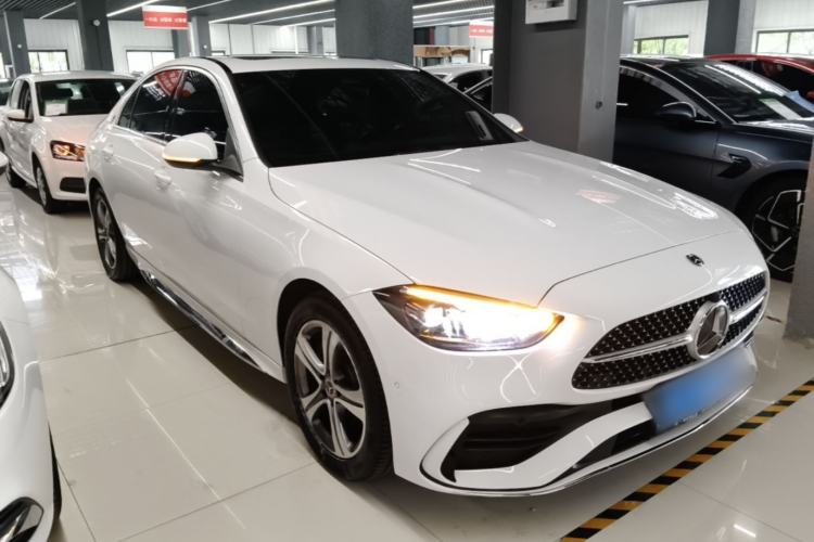 Used Mercedes-Benz C-Class 2022 C 200 L Sport Edition Front Right 45 Deg