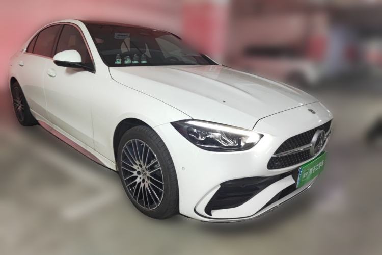 Used Mercedes-Benz C-Class 2022 C 260 L Sport Edition Front Right 45 Deg