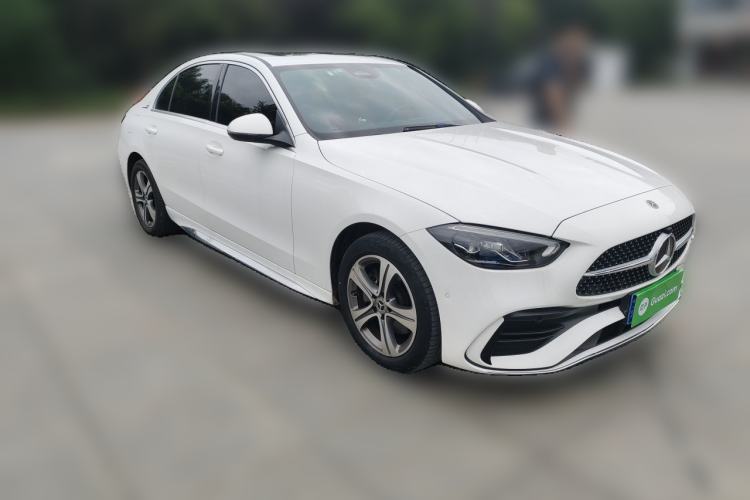 Used Mercedes-Benz C-Class 2022 Restyled C 200 L Sport Edition Front Right 45 Deg