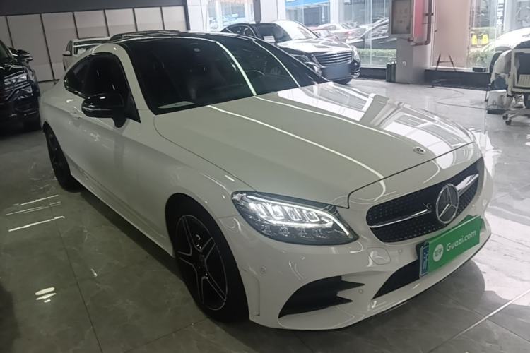 Used Mercedes-Benz C-Class 2022 Refreshed C 260 Coupe Front Right 45 Deg