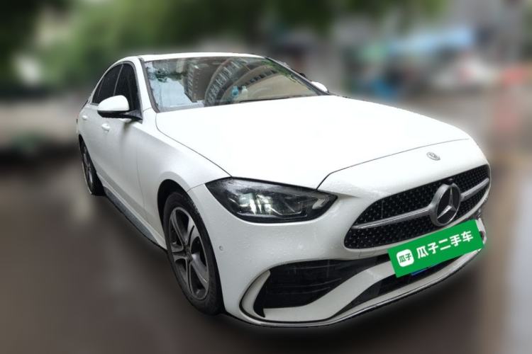 Used Mercedes-Benz C-Class 2022 C 200 L Sport Edition Front Right 45 Deg